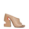 High Heel Block Mules