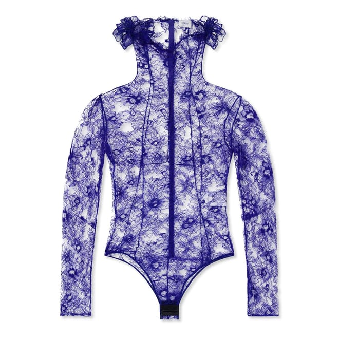 High Neck Slim Fit Bodysuit