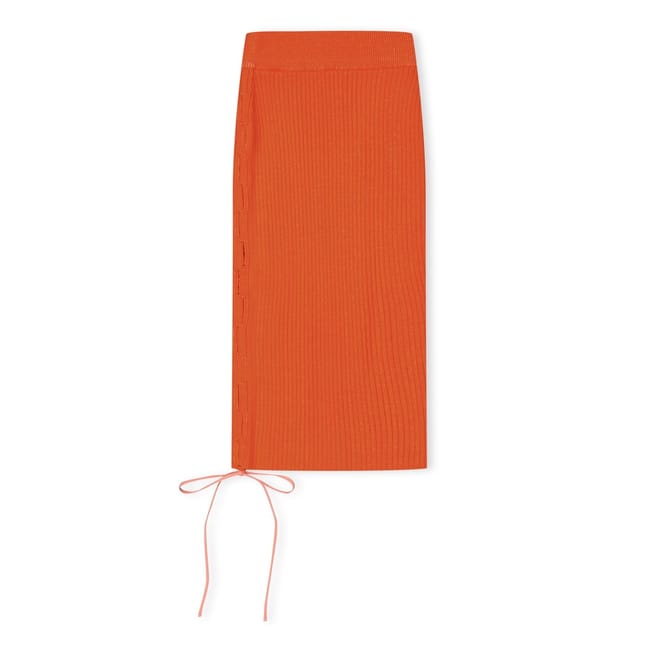 Knit Midi Knitted Skirt