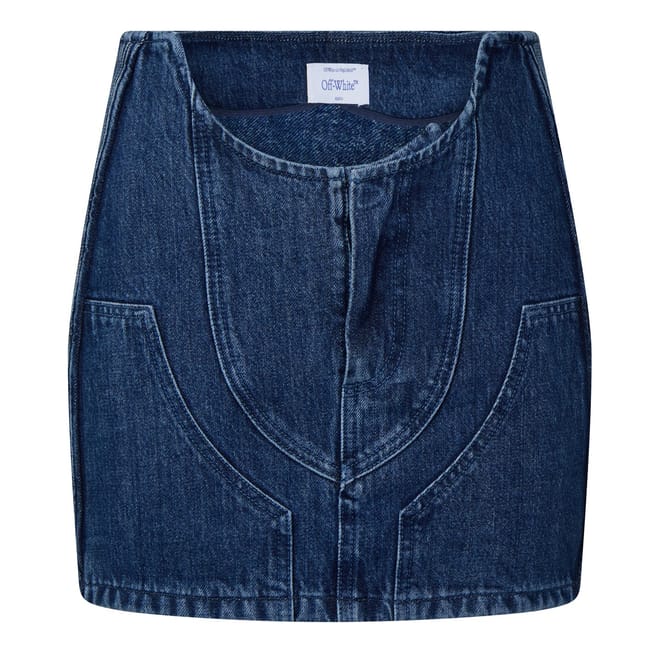 Off Denim Skirt