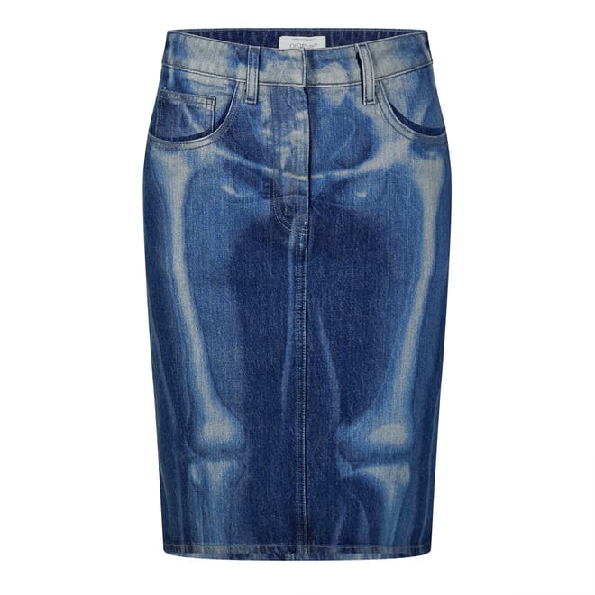 Off Denim Skirt