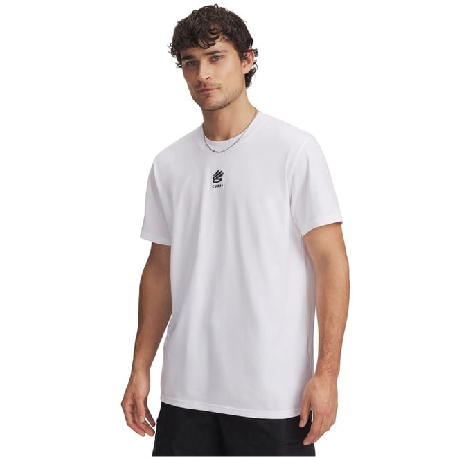 Mens Curry Logo Heavyweight T-Shirt