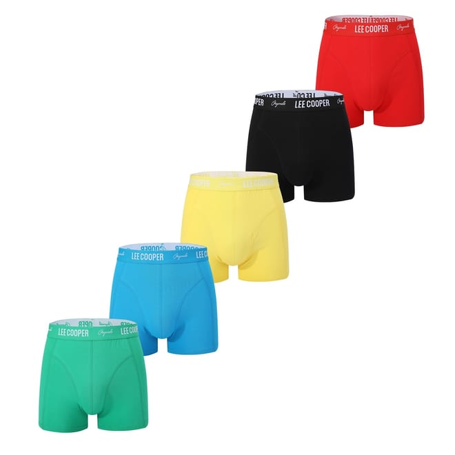 Mens Cooper Essential Boxer Trunk 5 Pack