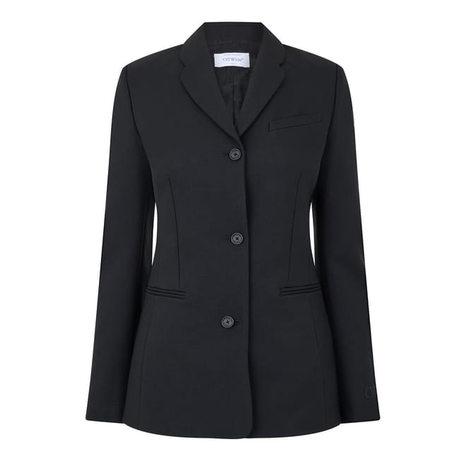 Darted Twill Blazer