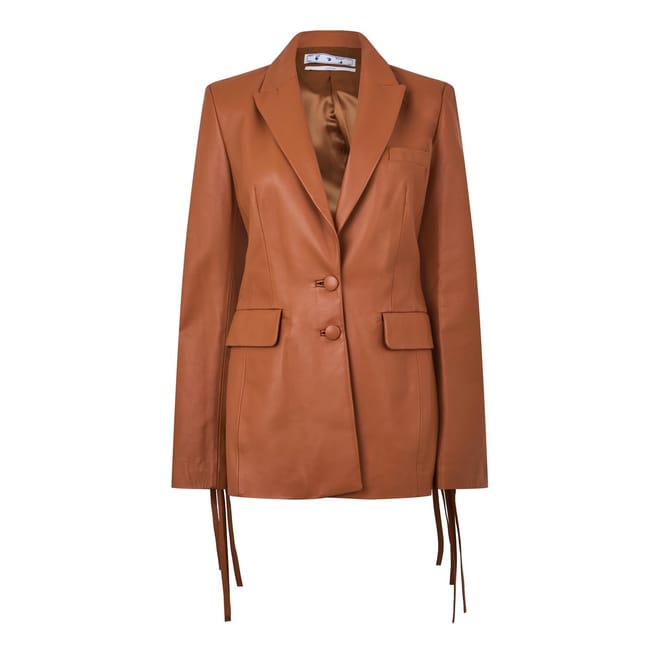 Regular Fit Leather Jacket