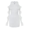 Crew Neck Mini Bodycon Dress