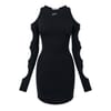 Mini Crew Neck Bodycon Dress