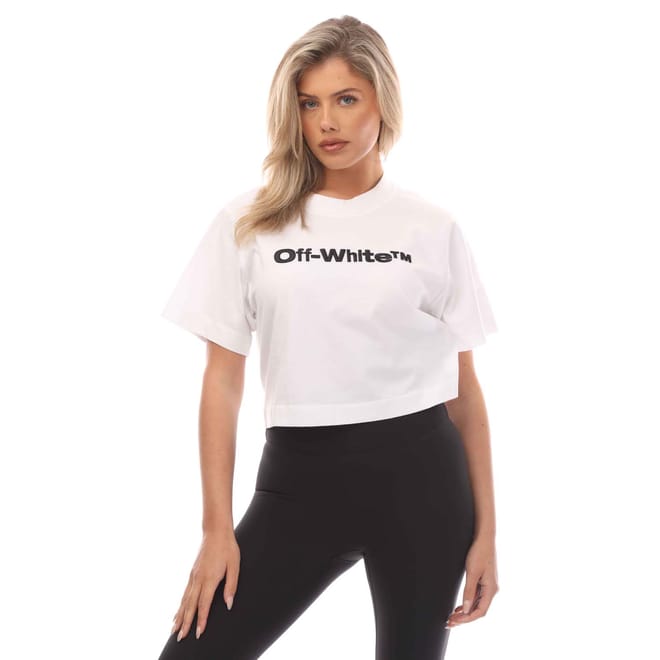 Bounce Helvetica Cropped T-Shirt