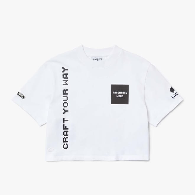 Live x Minecraft Short Organic Cotton T-Shirt