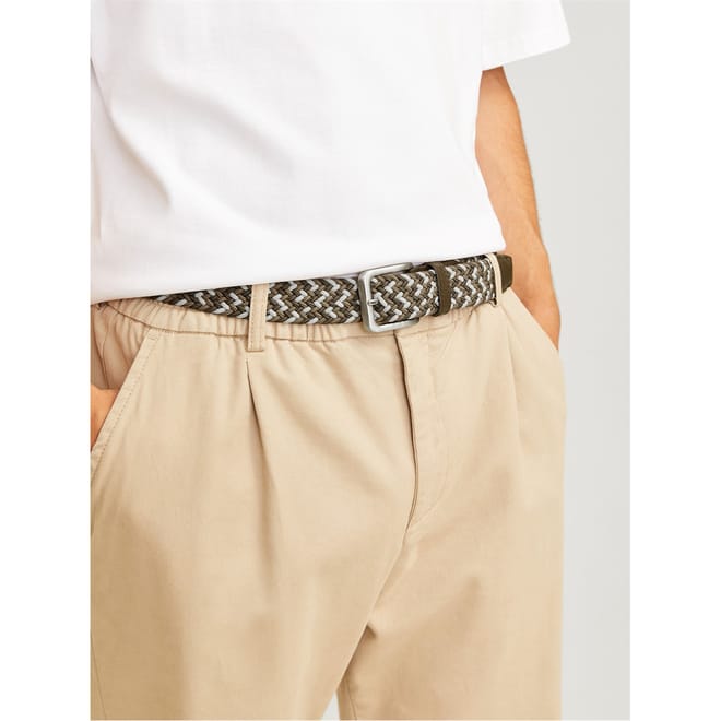 Pin Buckle Braided Belt