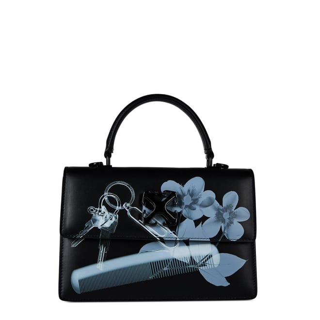 Floral Top Handle Handbag