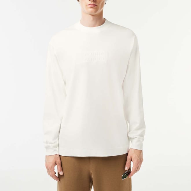 Long Sleeve Loose Fit Cotton T-Shirt