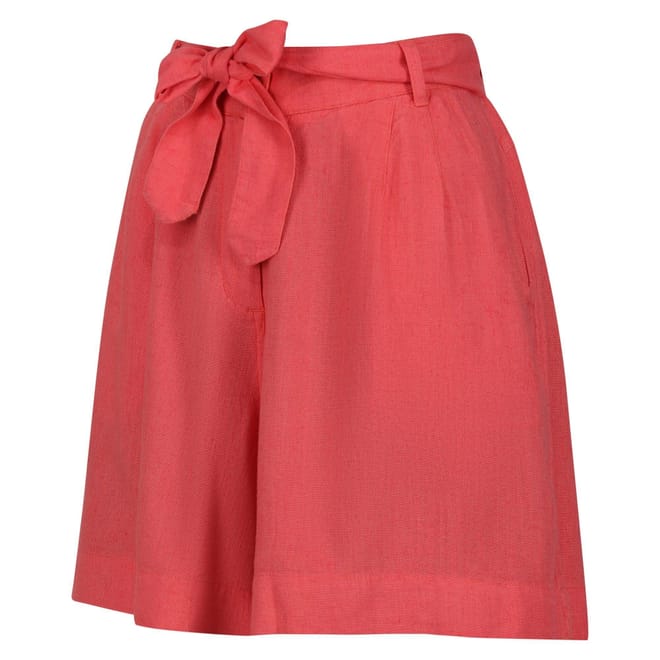 Sabela Tie Belt Casual Shorts