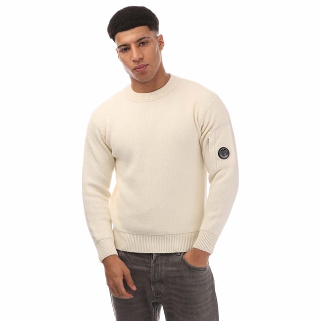 Re-Wool Lens Crewneck Sweater