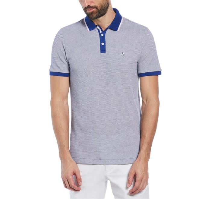 Mens Penguin Jacquard Polo Shirt