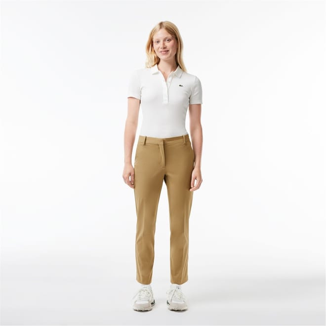 Solid Patterned Regular Fit Chinos