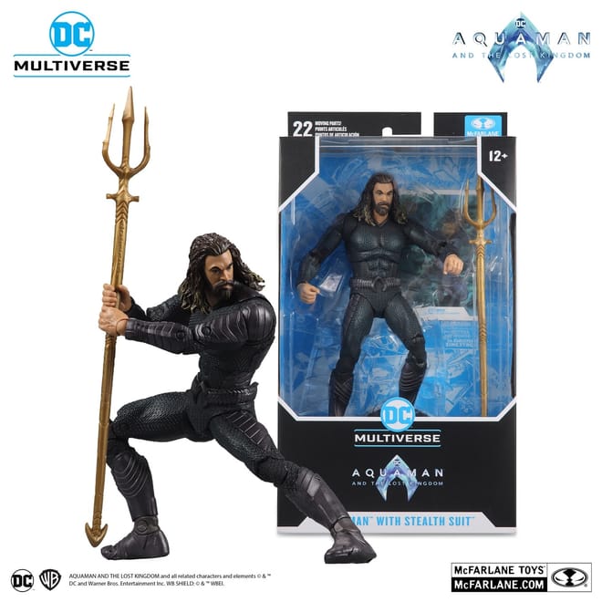 Aquaman With Stealth Suit Action Figure