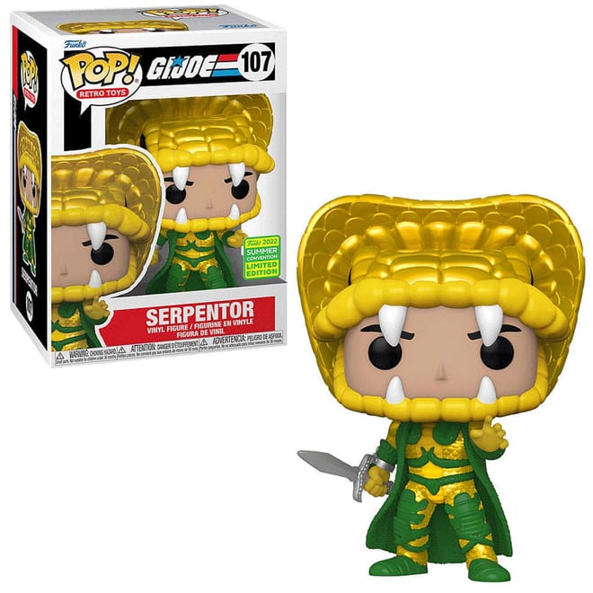 Pop! Animation: Serpentor   Gi Joe