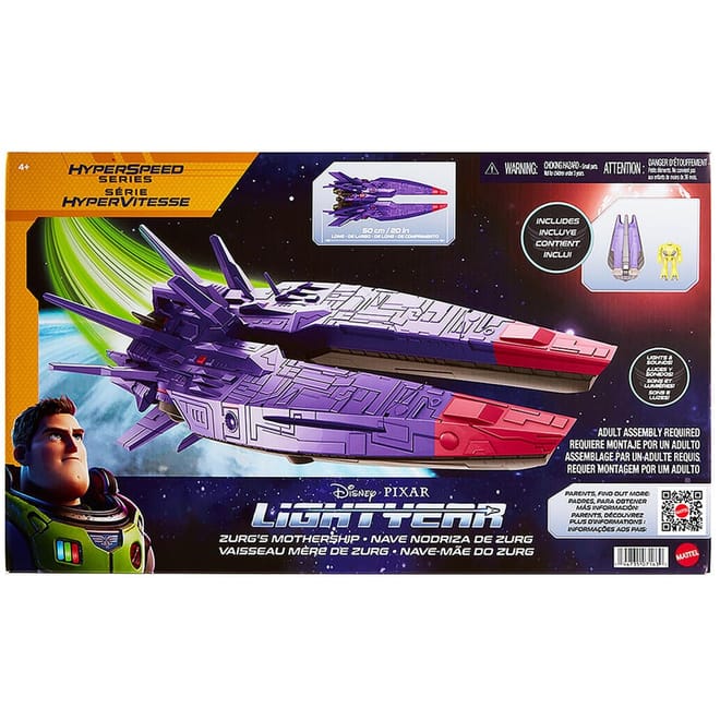 Pixar Lightyear Hyperspeed Zurgs Mothership