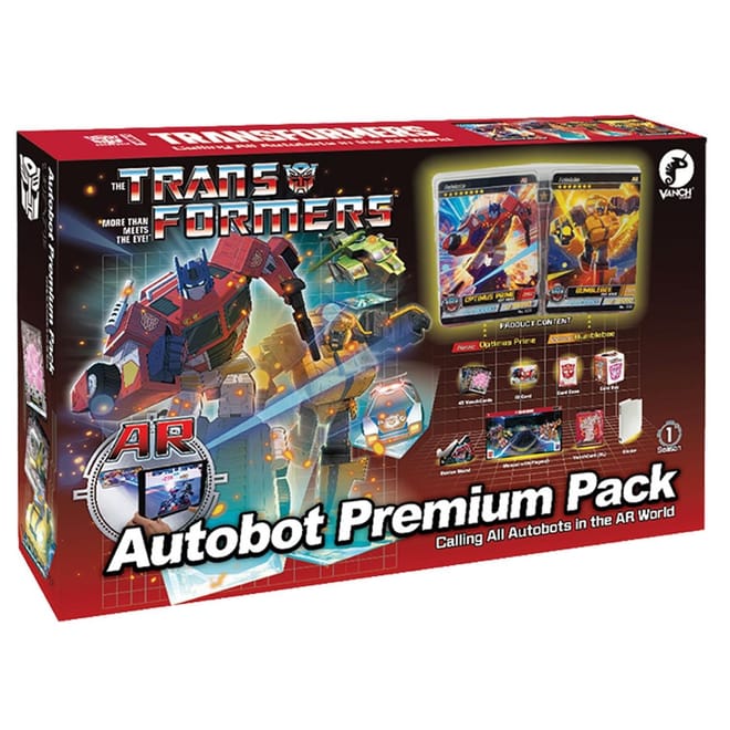 Transformer Vanch Card Autobot Box