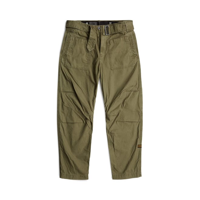Relaxed Tapered Combat Cargo Trousers