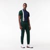 Color Block Slim Cut Ribbed Hem Pants