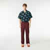 Solid Cargo Straight Pants