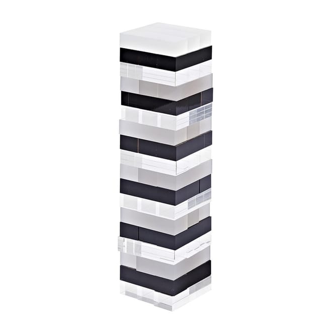 Limited Edition Lucite Jumbling Tower
