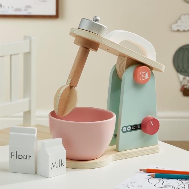 Wooden Cake Mixer