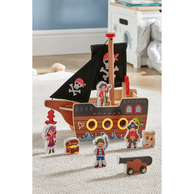 Wooden Pirate Ship