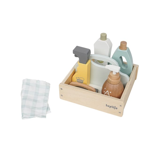 Wooden Cleaning Accessory Set 00