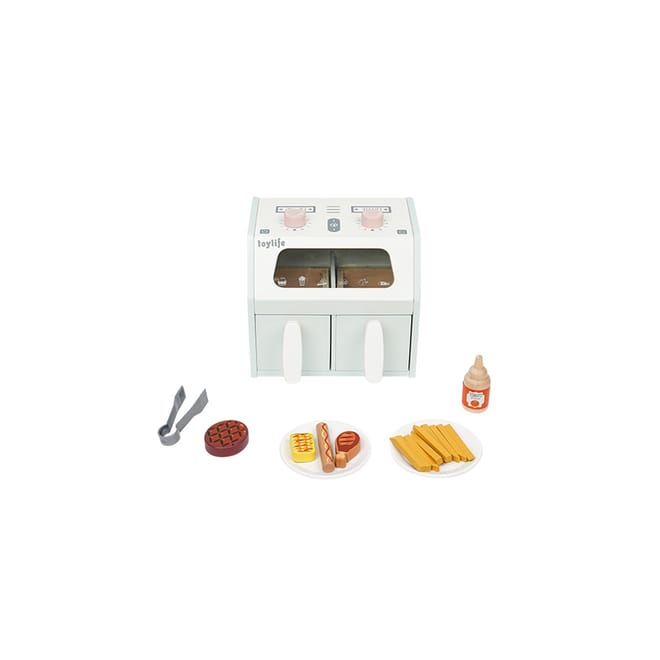 Wooden Double Airfryer 00