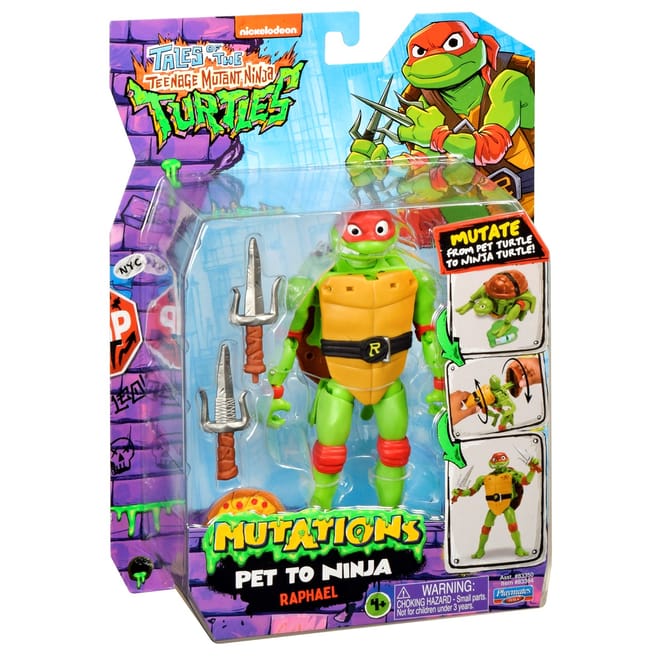 Of Teenage Mutant Ninja Turtles: Pet To Ninja Figure   Raphael
