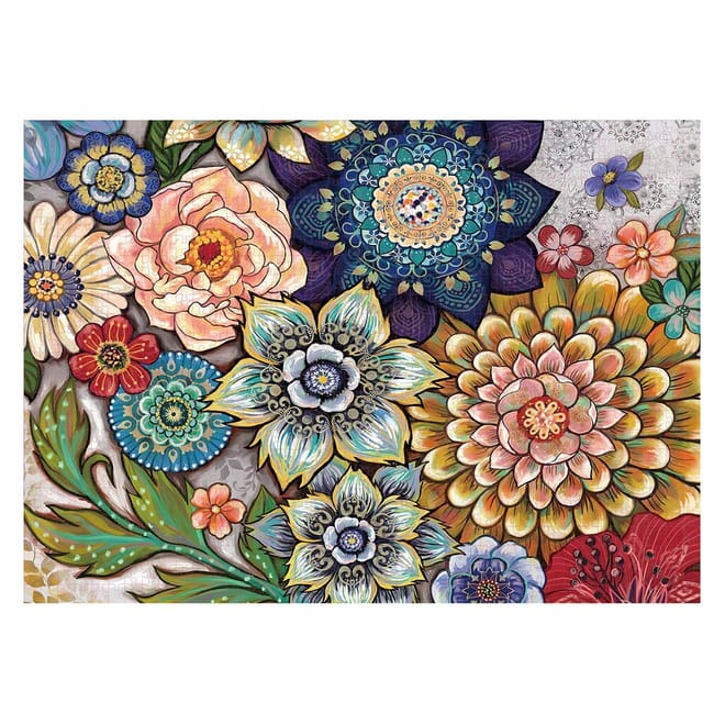 Floral 1000 Piece Jigsaw Puzzle 00