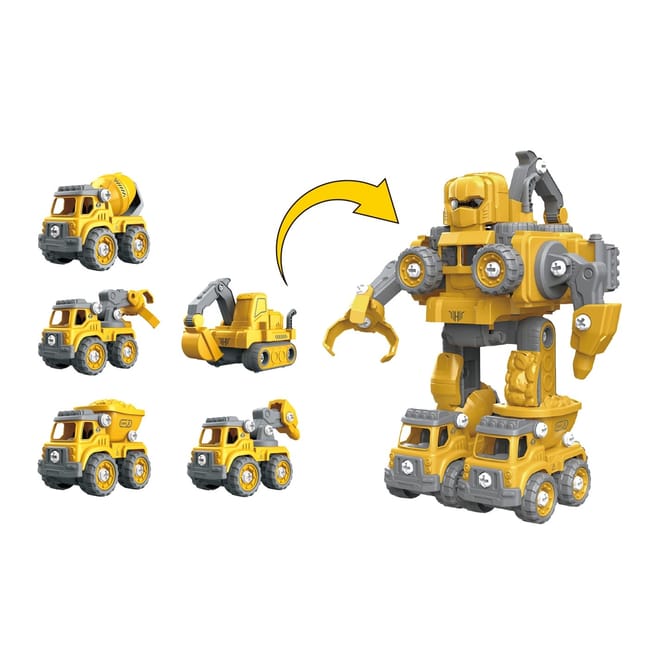 Transforming Toy 5 In 1 Robot Vehical 00