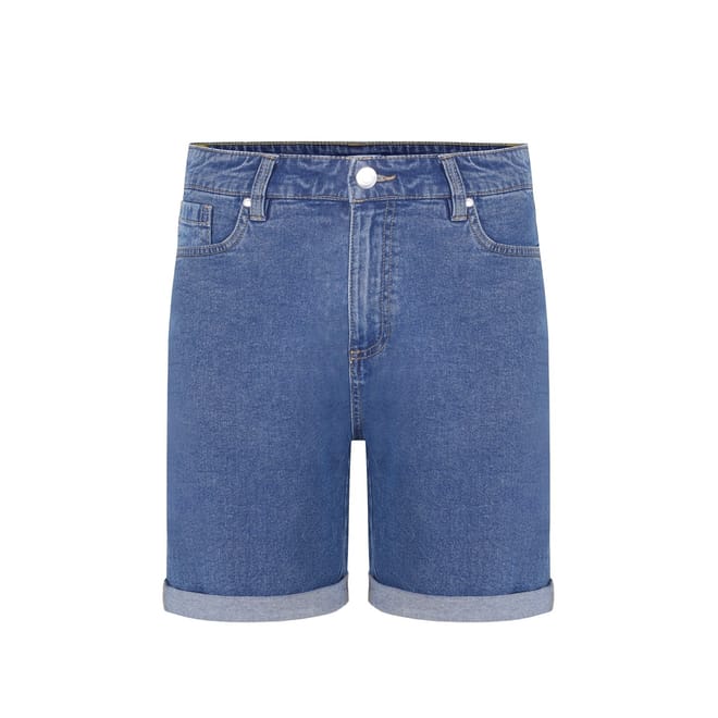 Denim Bermuda Shorts