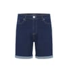 Denim Knee Jean Shorts