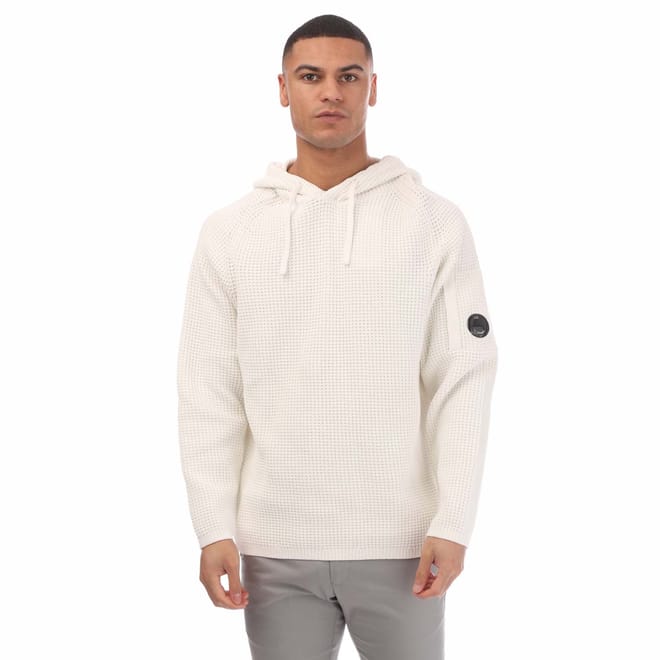 Cotton Chenille Waffle Knit Hoodie