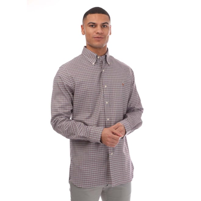 Long Sleeve Embroidered Cotton Shirt