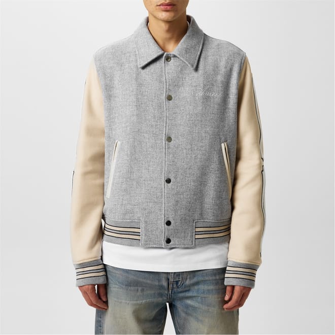 Bones Wool Varsity Jacket