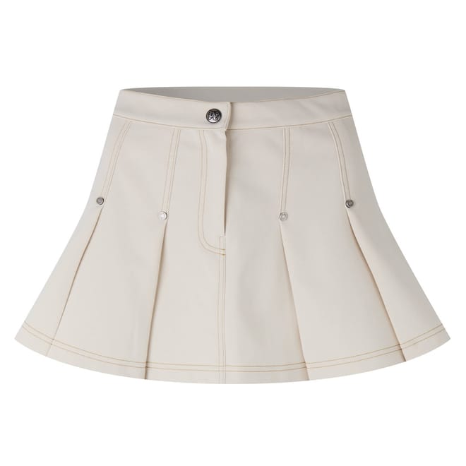 Pleated  Mini Skirts