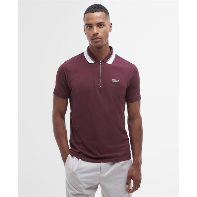 Tipped Short Sleeved Polo Shirt