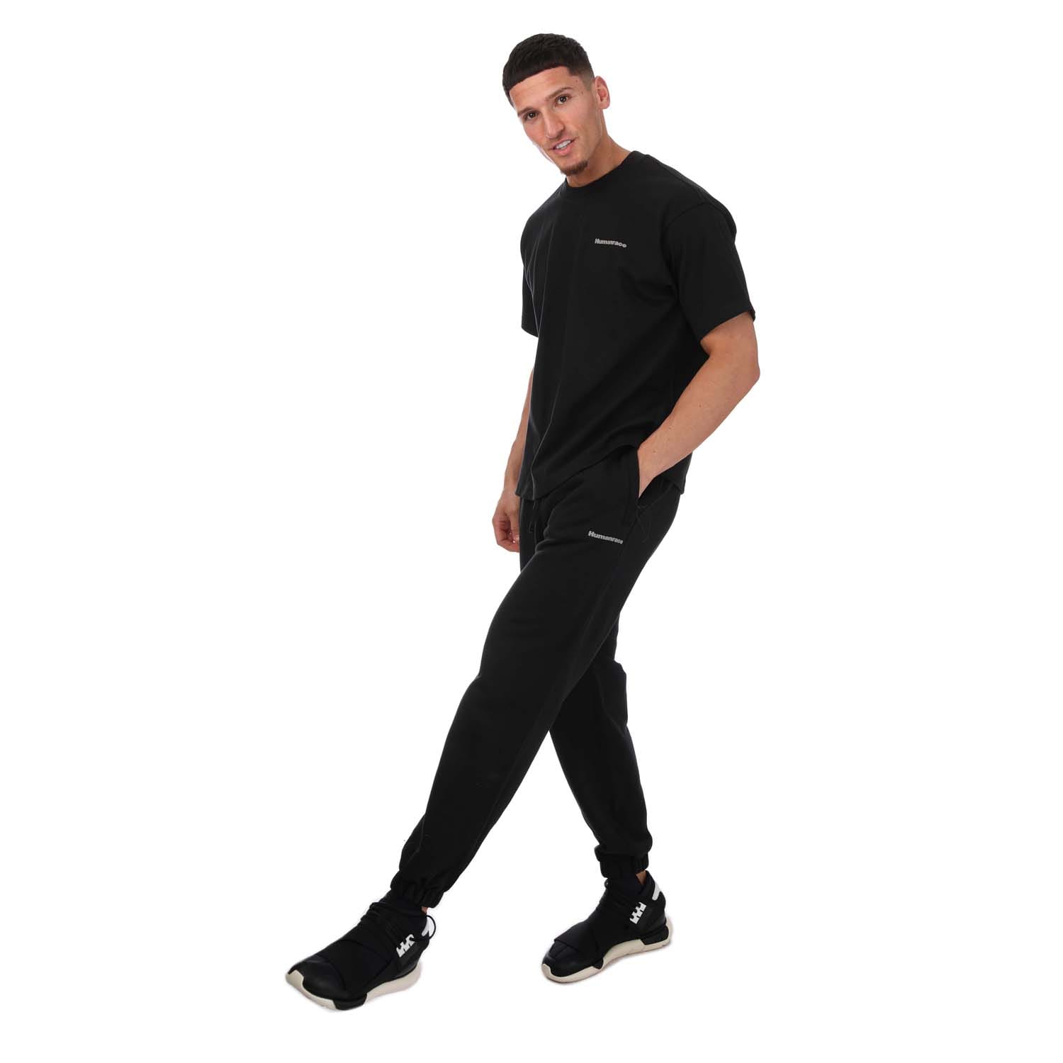 Black adidas Originals Pharrell Williams Basics Sweat Pants Get The Label