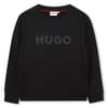 Logo Print Junior Crew Neck Sweatshirt