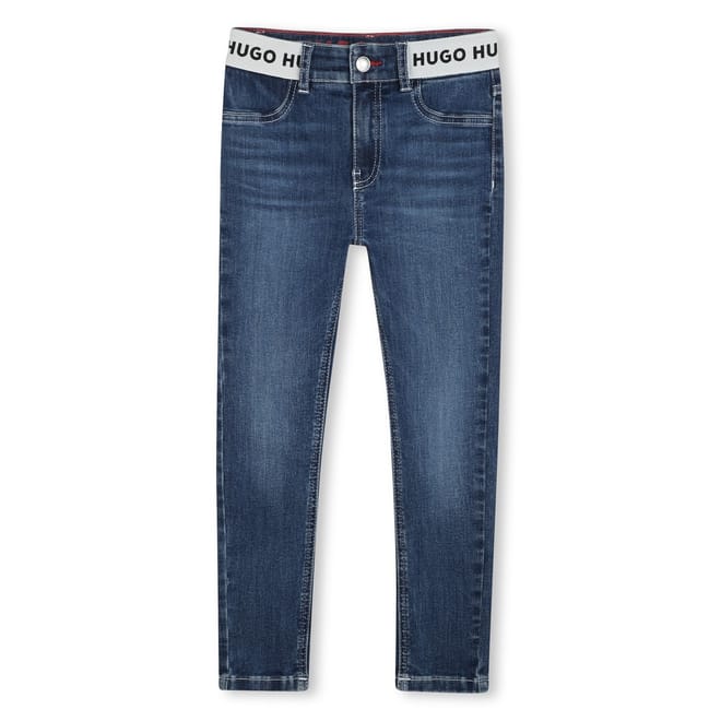 Logo Tape Skinny Jeans Juniors