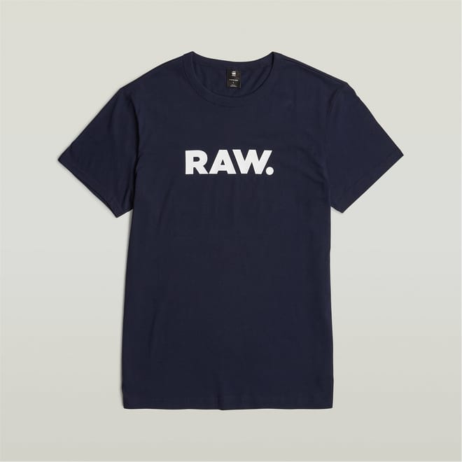 Holorn Lettering Regular Fit T-Shirt