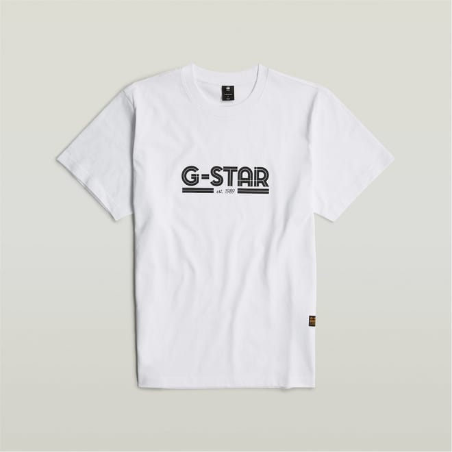 Line Script Lettering Regular Fit T-Shirt