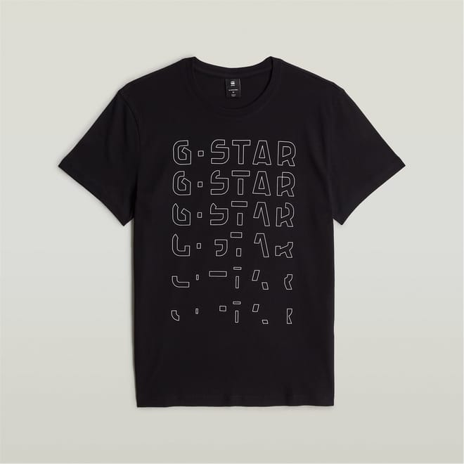 Regular Fit Lettering Crew Neck T-Shirt