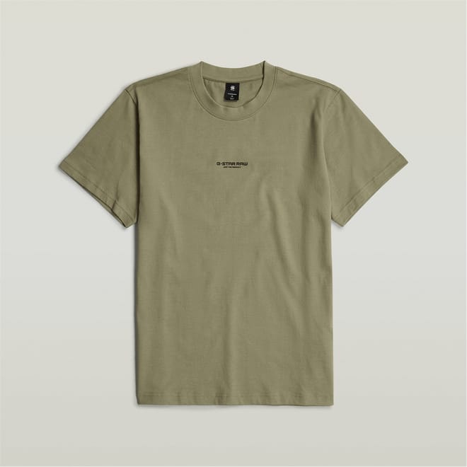 Regular Fit Lettering Crew Neck T-Shirt