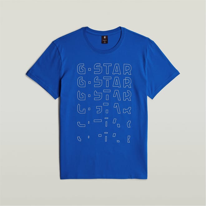 Regular Fit Lettering Crew Neck T-Shirt